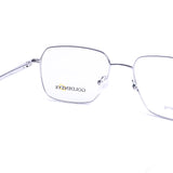 Square Gunmetal Eyeglasses