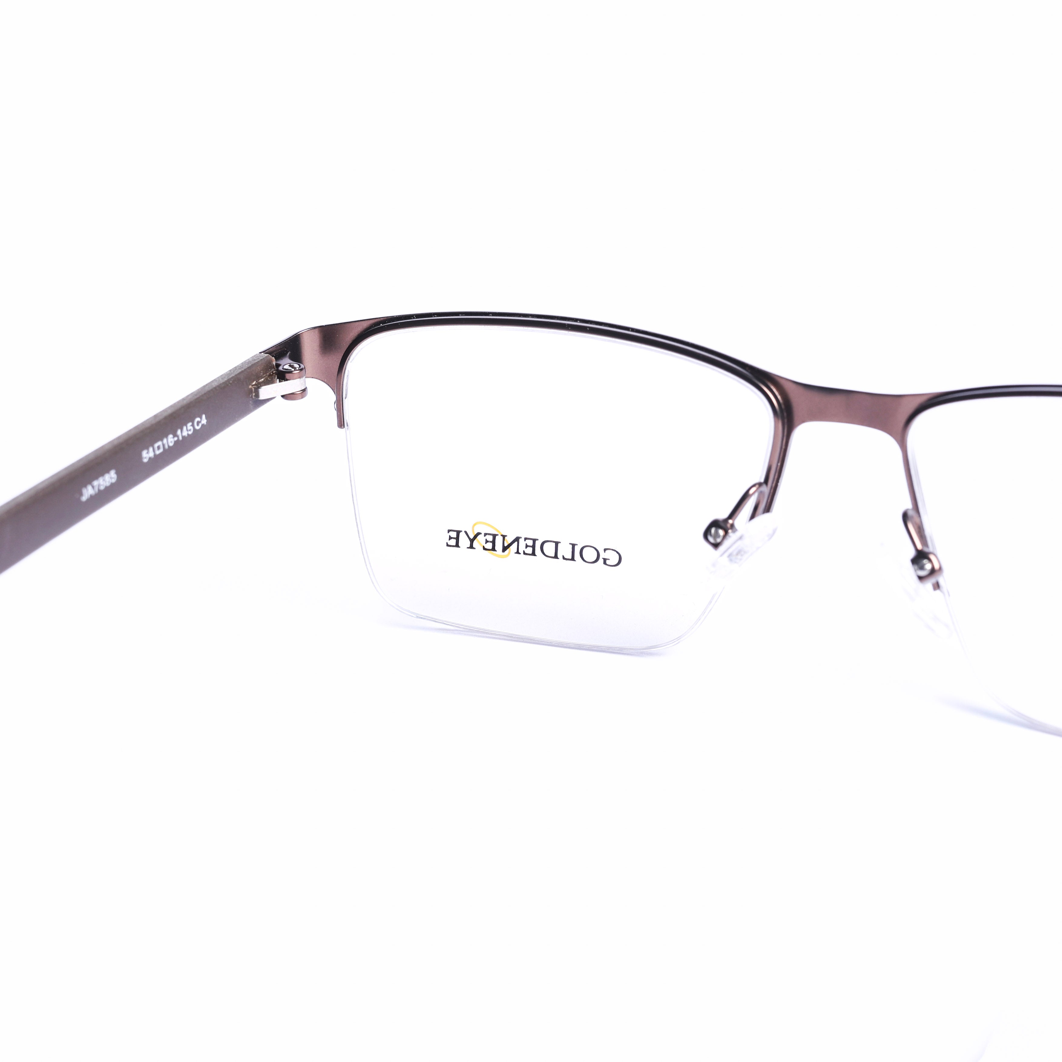 Square Light Copper Eyeglasses