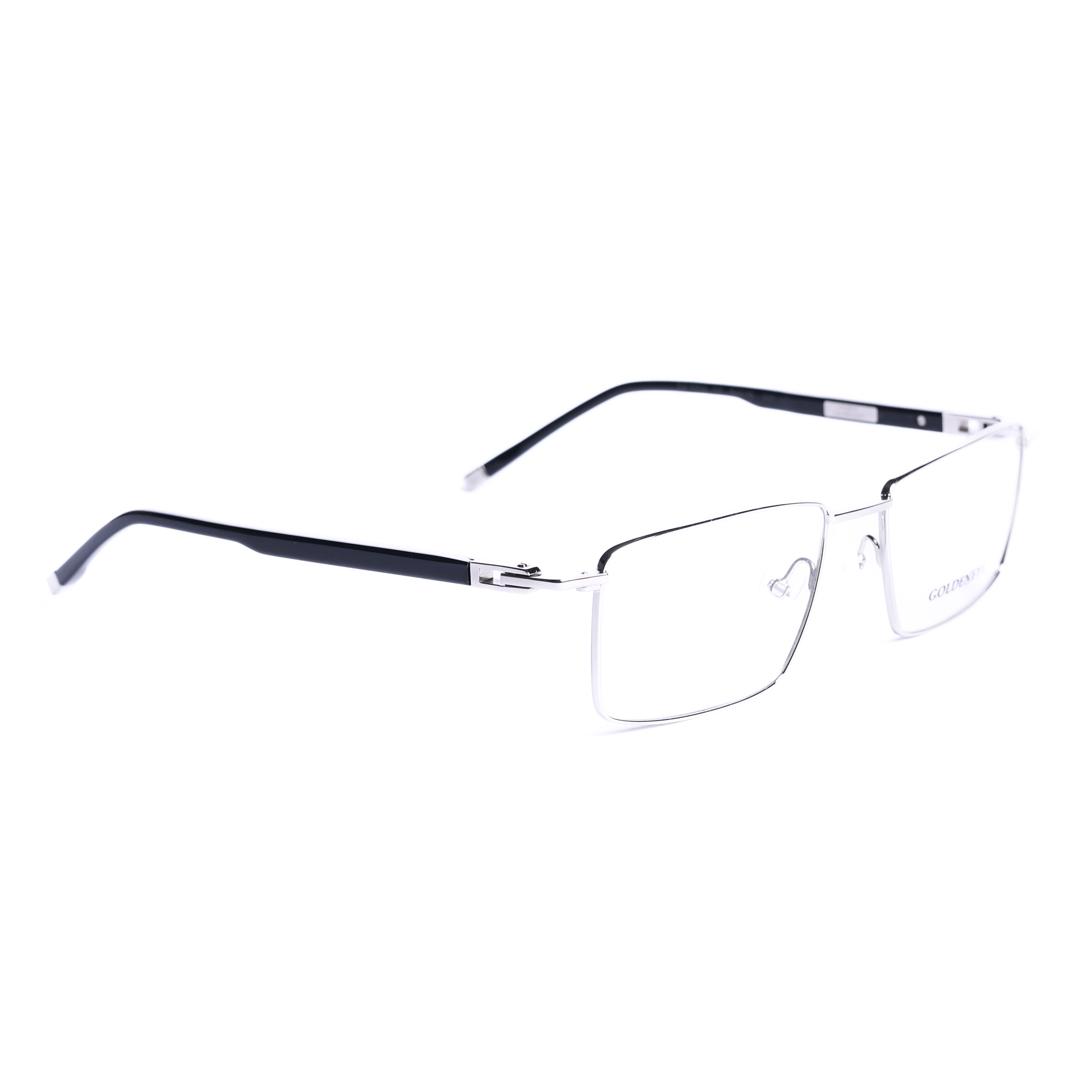 Rectangular Silver Eyeglasses