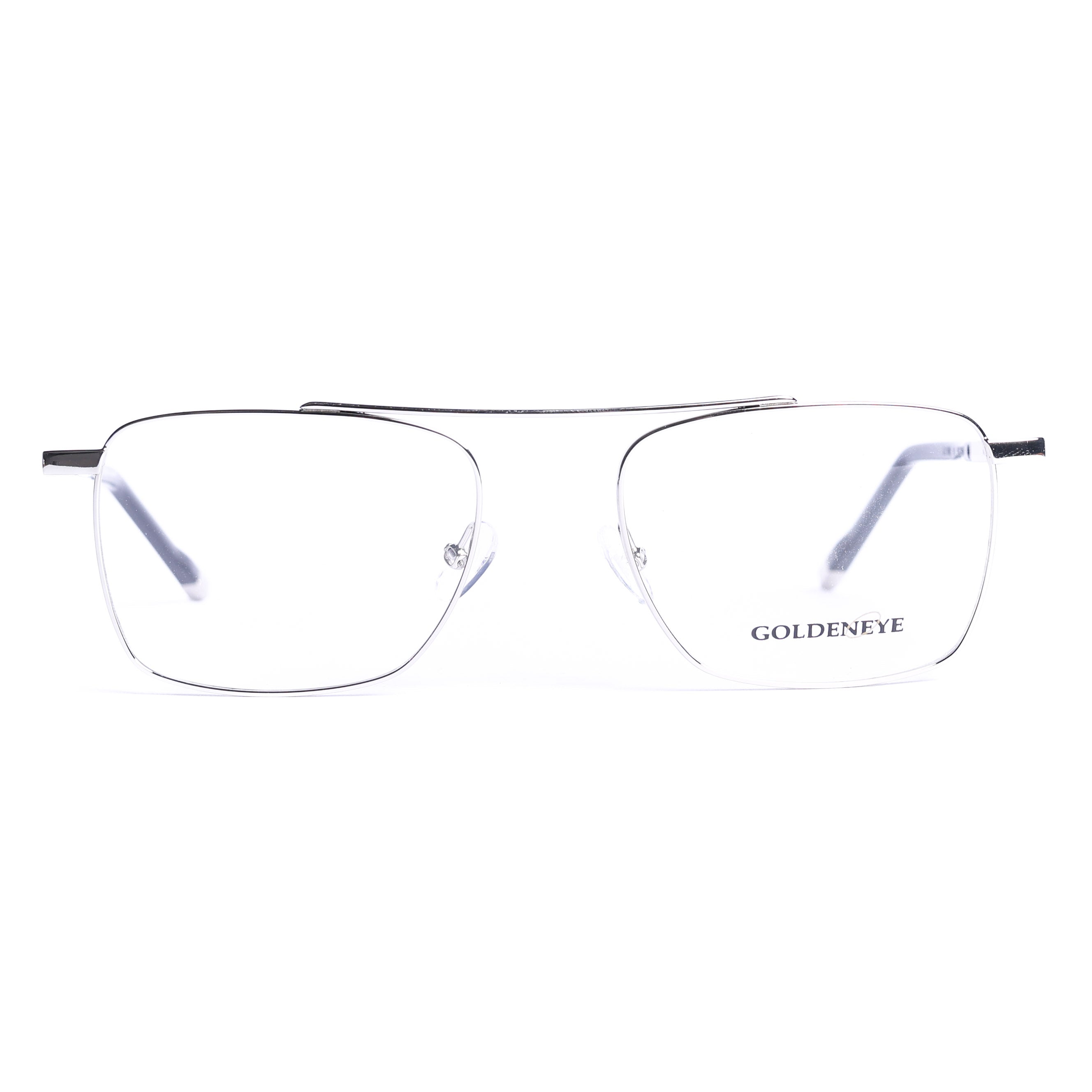 Square Silver Eyeglasses