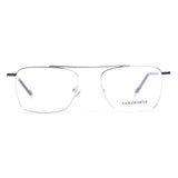 Square Silver Eyeglasses