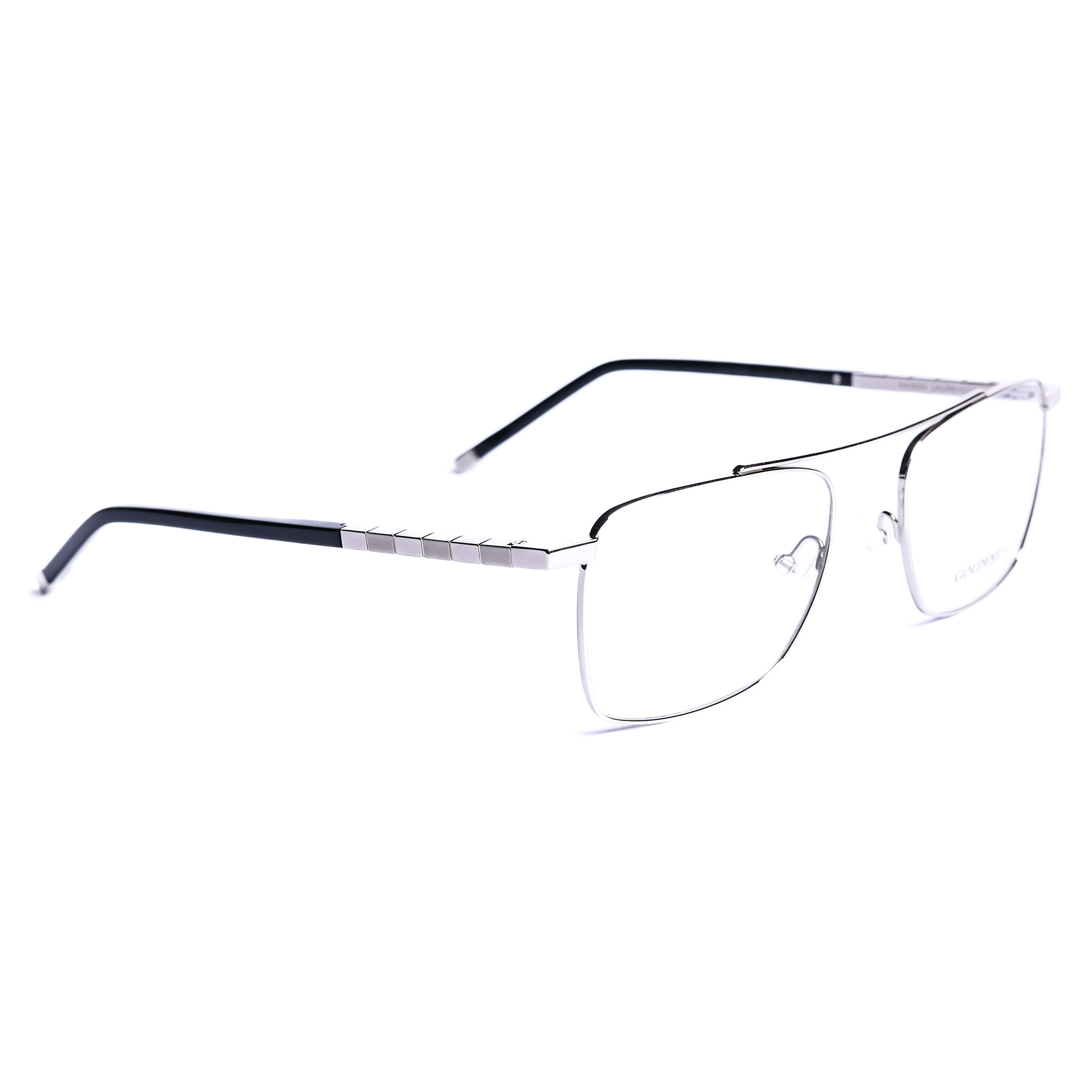 Square Silver Eyeglasses