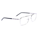 Square Silver Eyeglasses