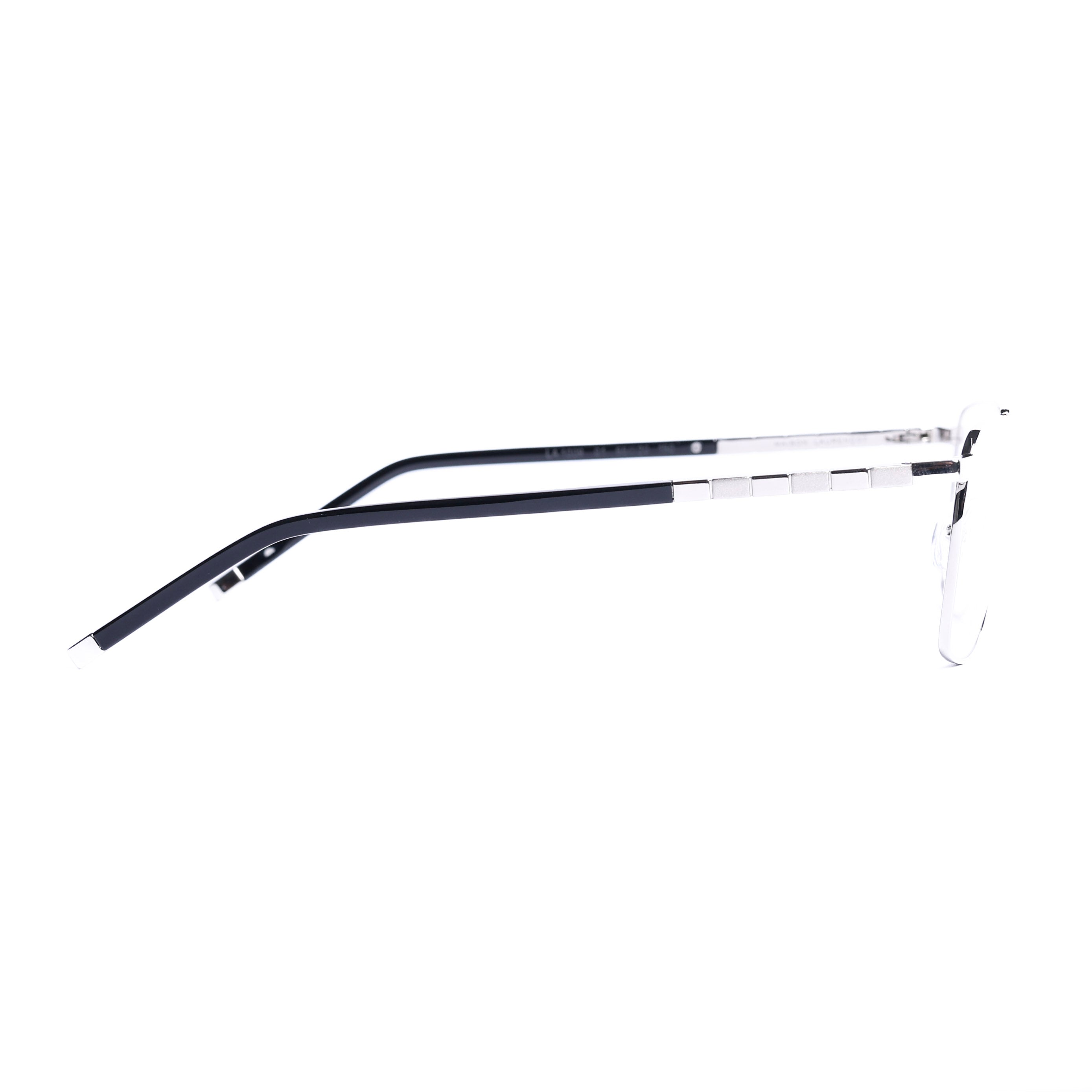 Square Silver Eyeglasses
