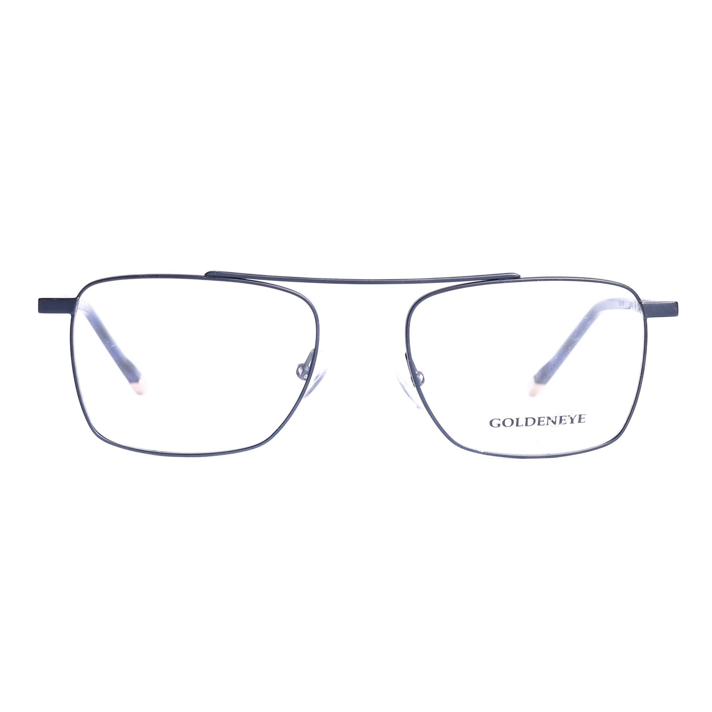 Square Dark Blue Eyeglasses