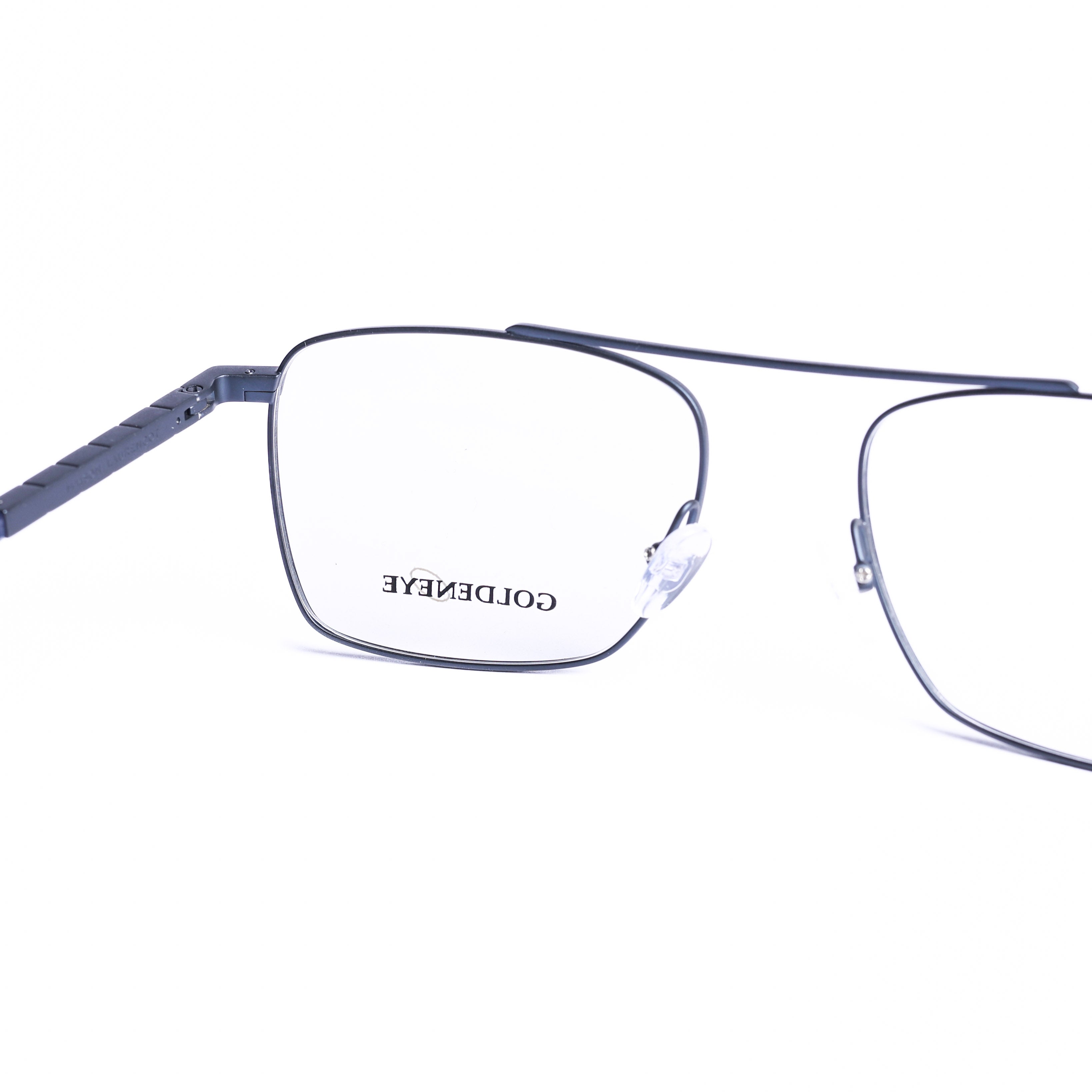 Square Dark Blue Eyeglasses