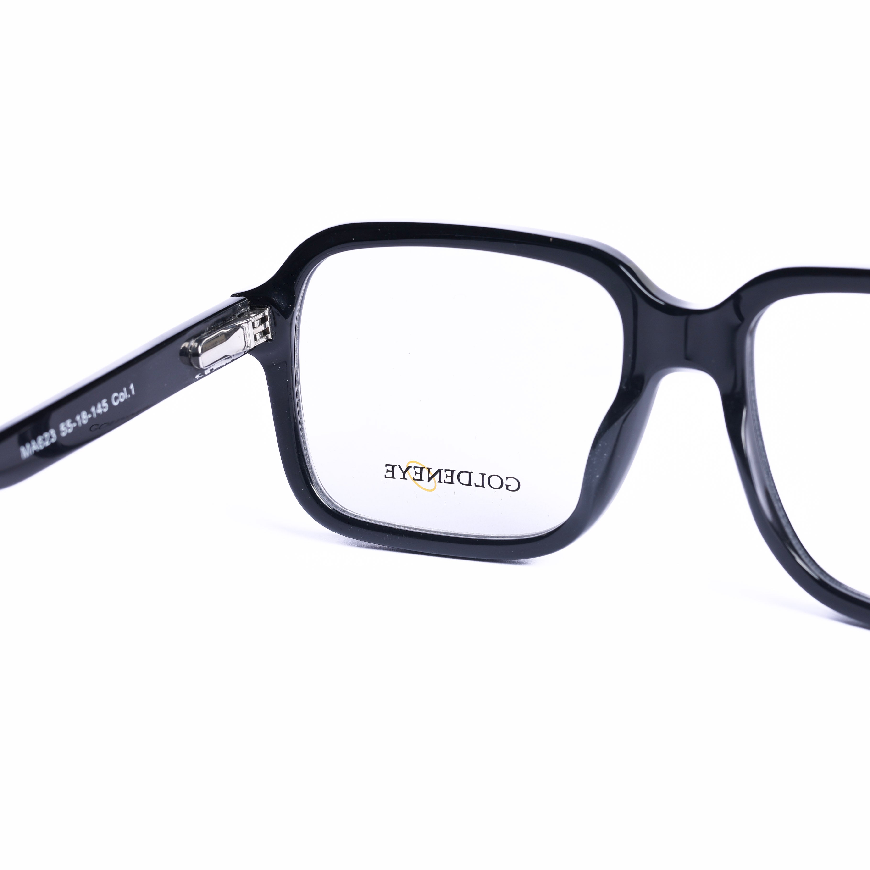 Square Black Eyeglasses