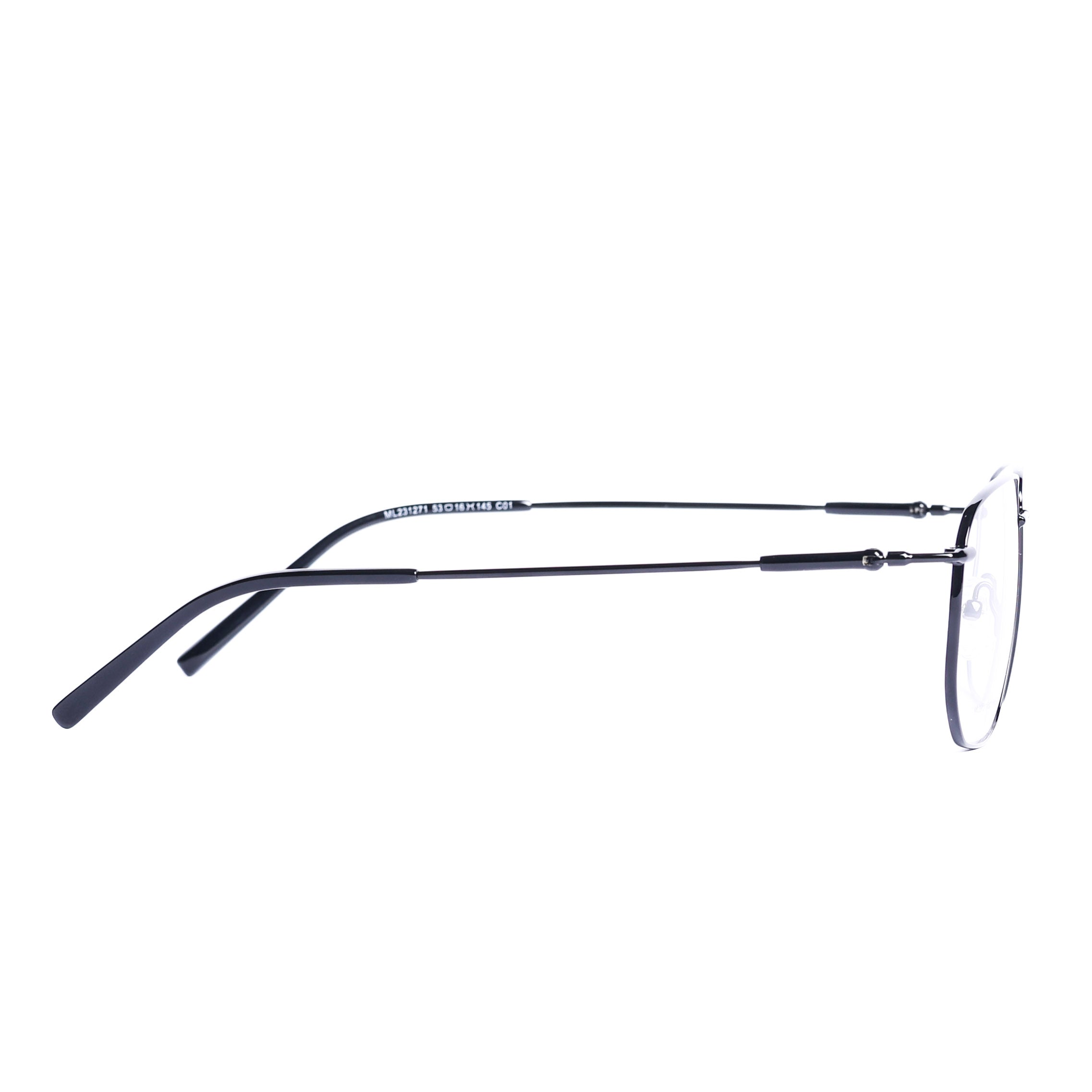 Irregular Black Eyeglasses