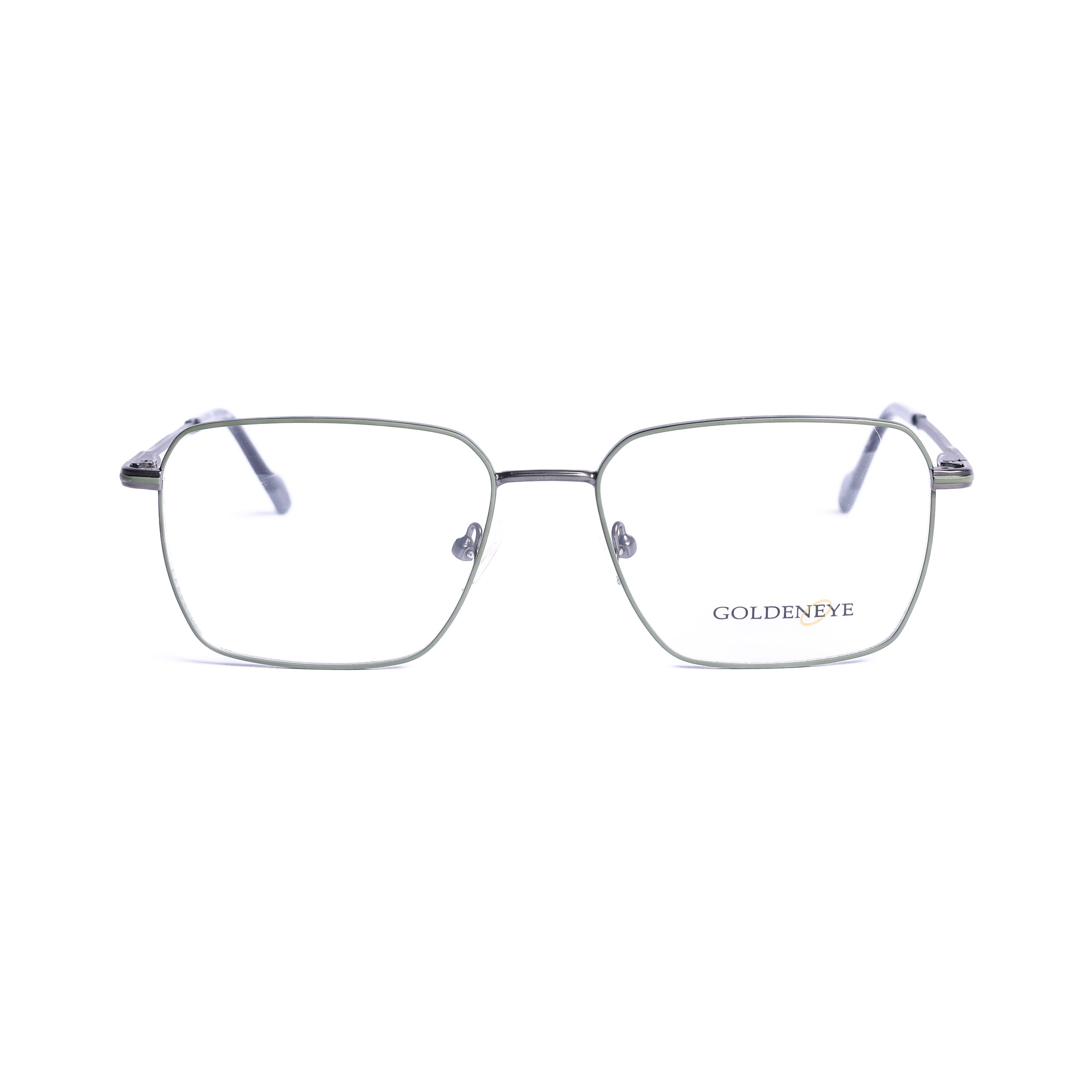 Square Light Green Eyeglasses