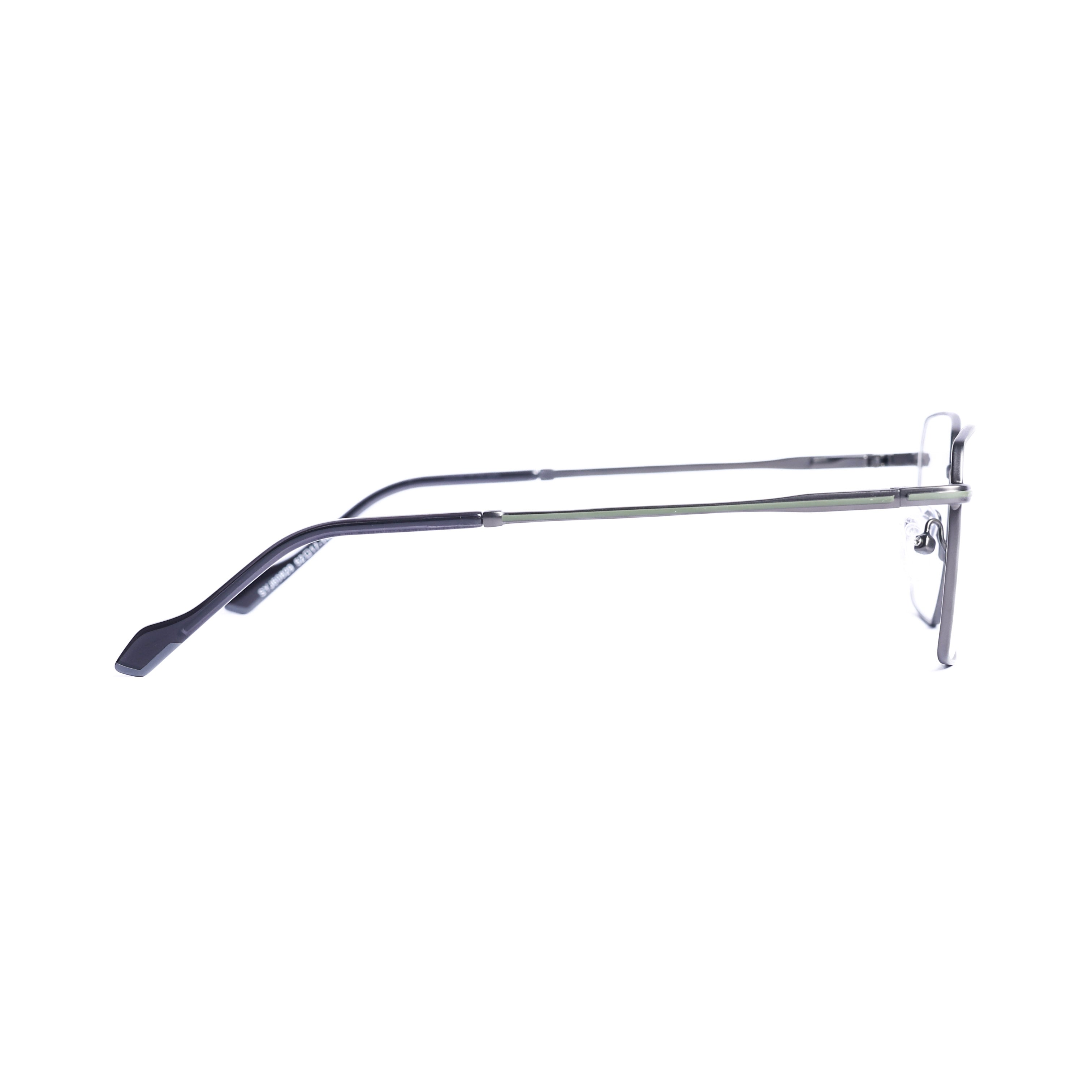 Square Light Green Eyeglasses