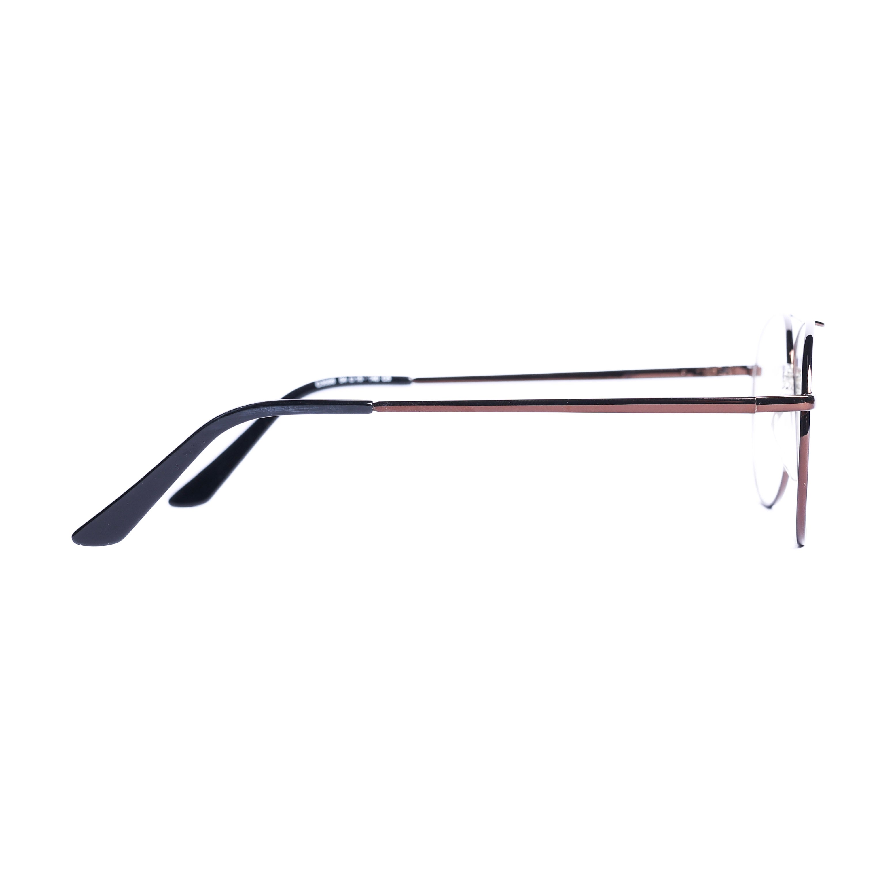 Square Dark Brown Eyeglasses