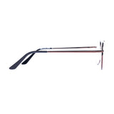 Square Dark Brown Eyeglasses