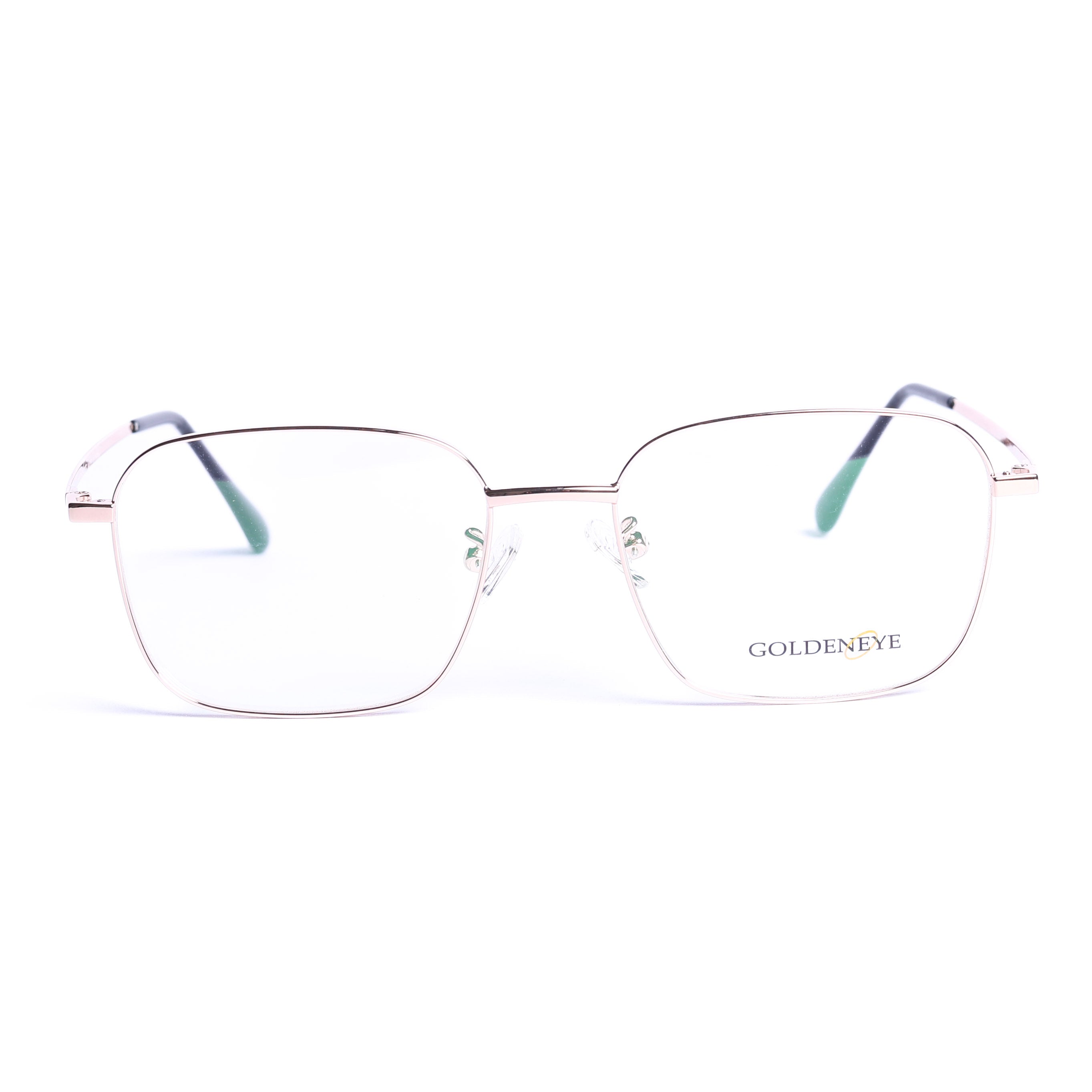 Square Gold Eyeglasses