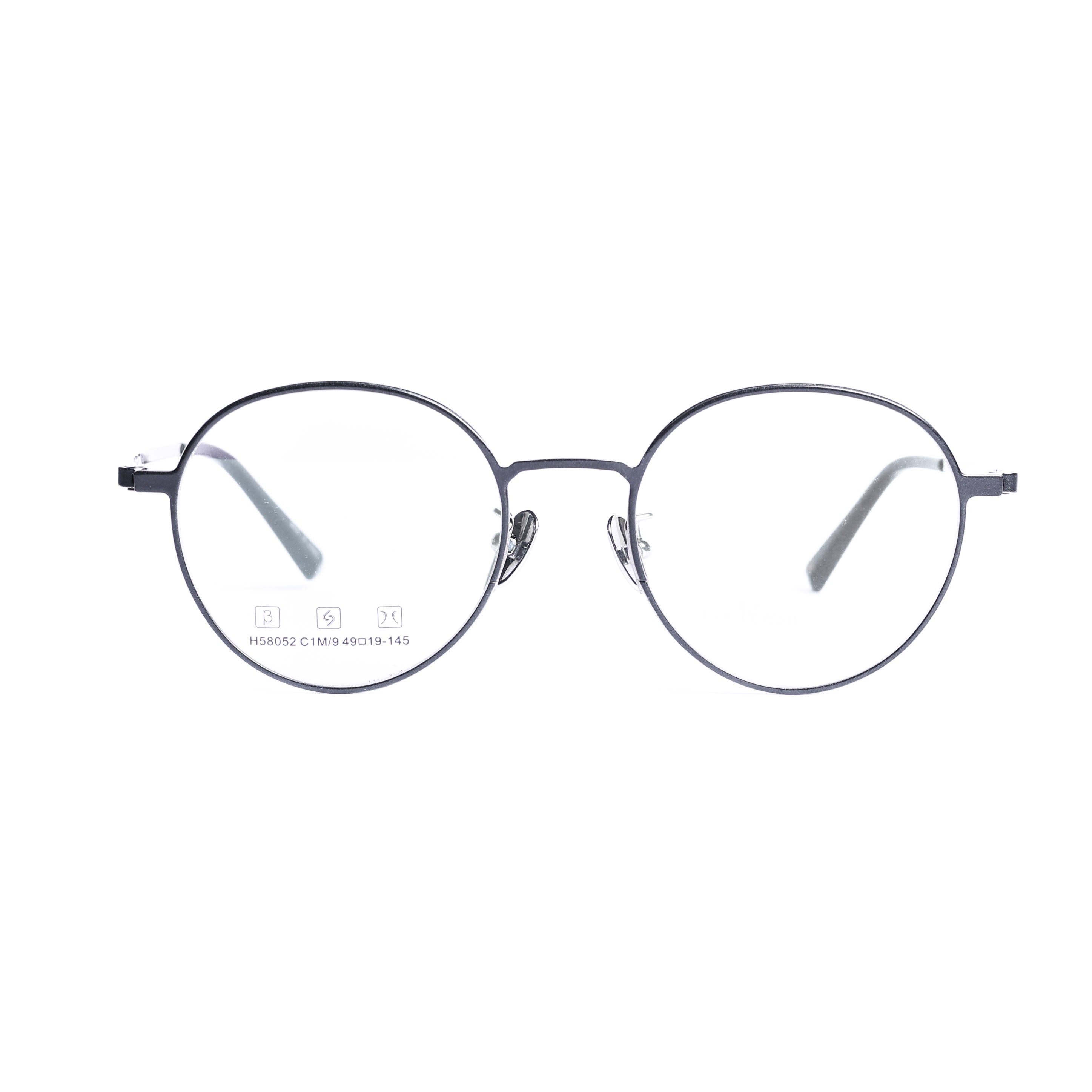 Round Black Eyeglasses