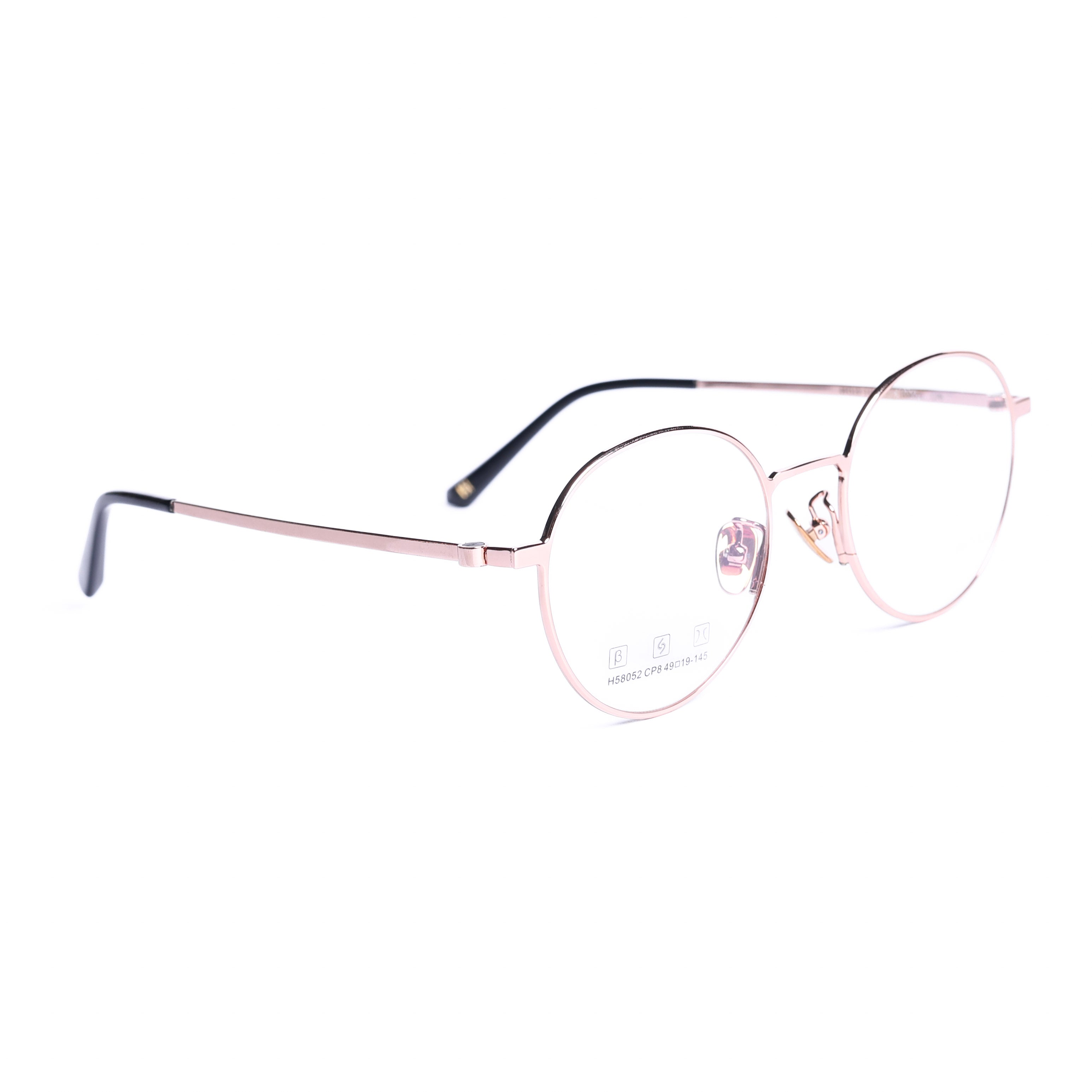 Round Gold Eyeglasses