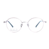 Round Rose Gold Eyeglasses