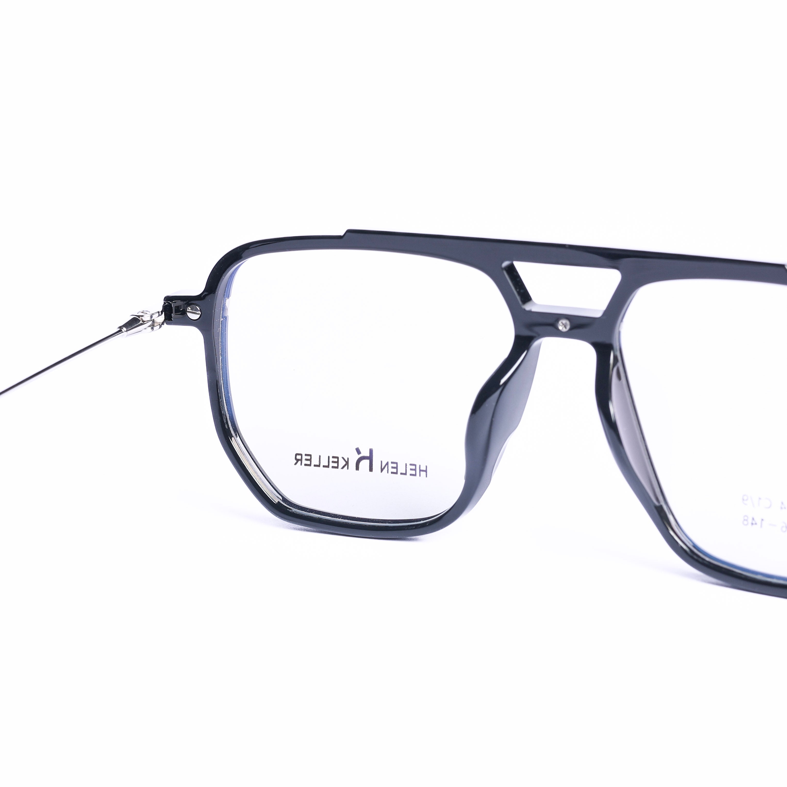 Square Black Eyeglasses