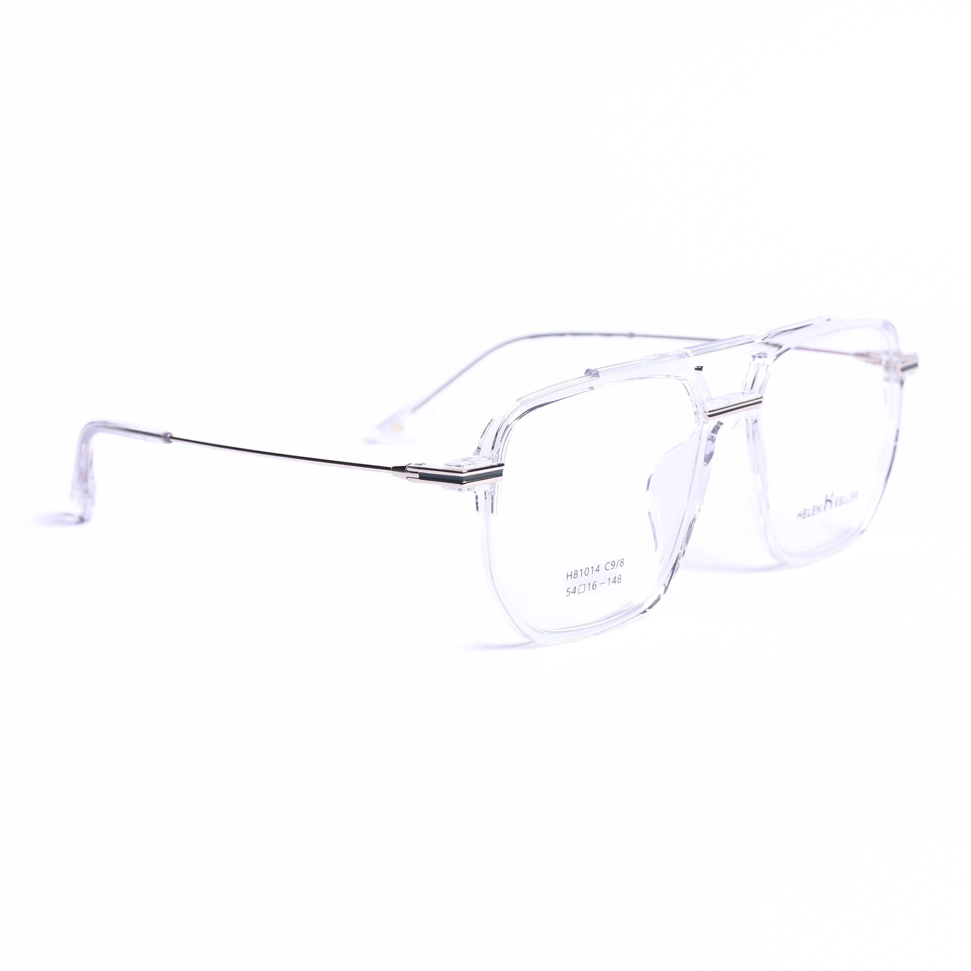 Square Transparent Eyeglasses