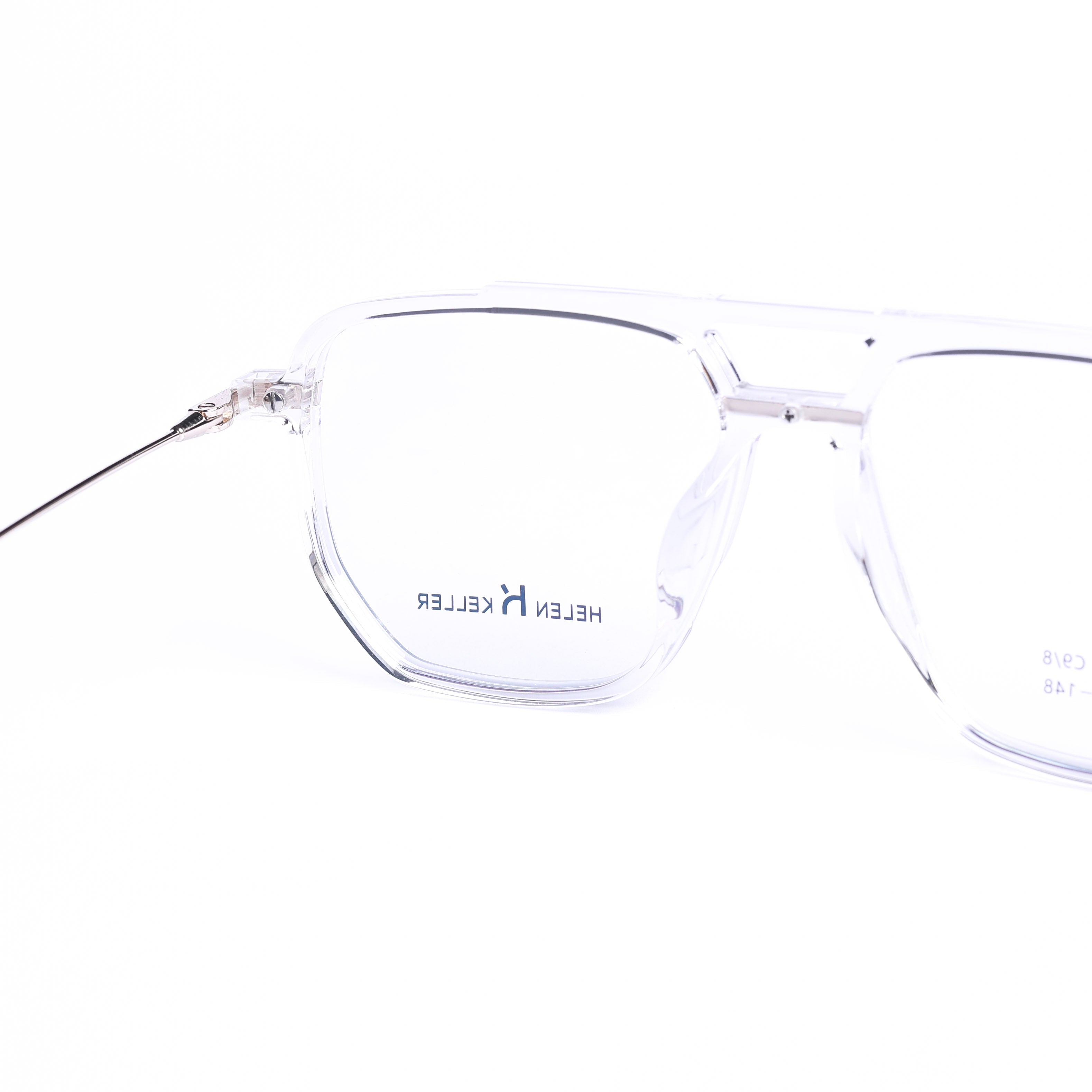 Square Transparent Eyeglasses