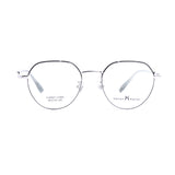 Round Silver Eyeglasses