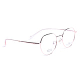 Round Roze Gold Eyeglasses