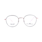 Round Rose Gold Eyeglasses