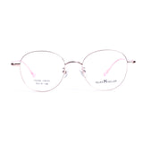 Round Pink Eyeglasses