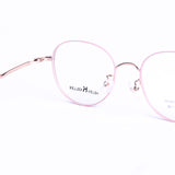 Round Pink Eyeglasses