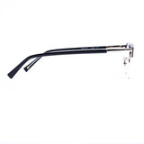 Cat Eye Black on Gold Eyeglasses