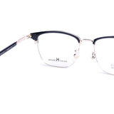 Cat Eye Black on Pale Gold Eyeglasses