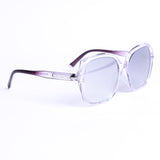 Butterfly Transparent Violet Sunglasses