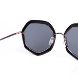 Round Black Sunglasses