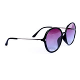 Round Black Sunglasses