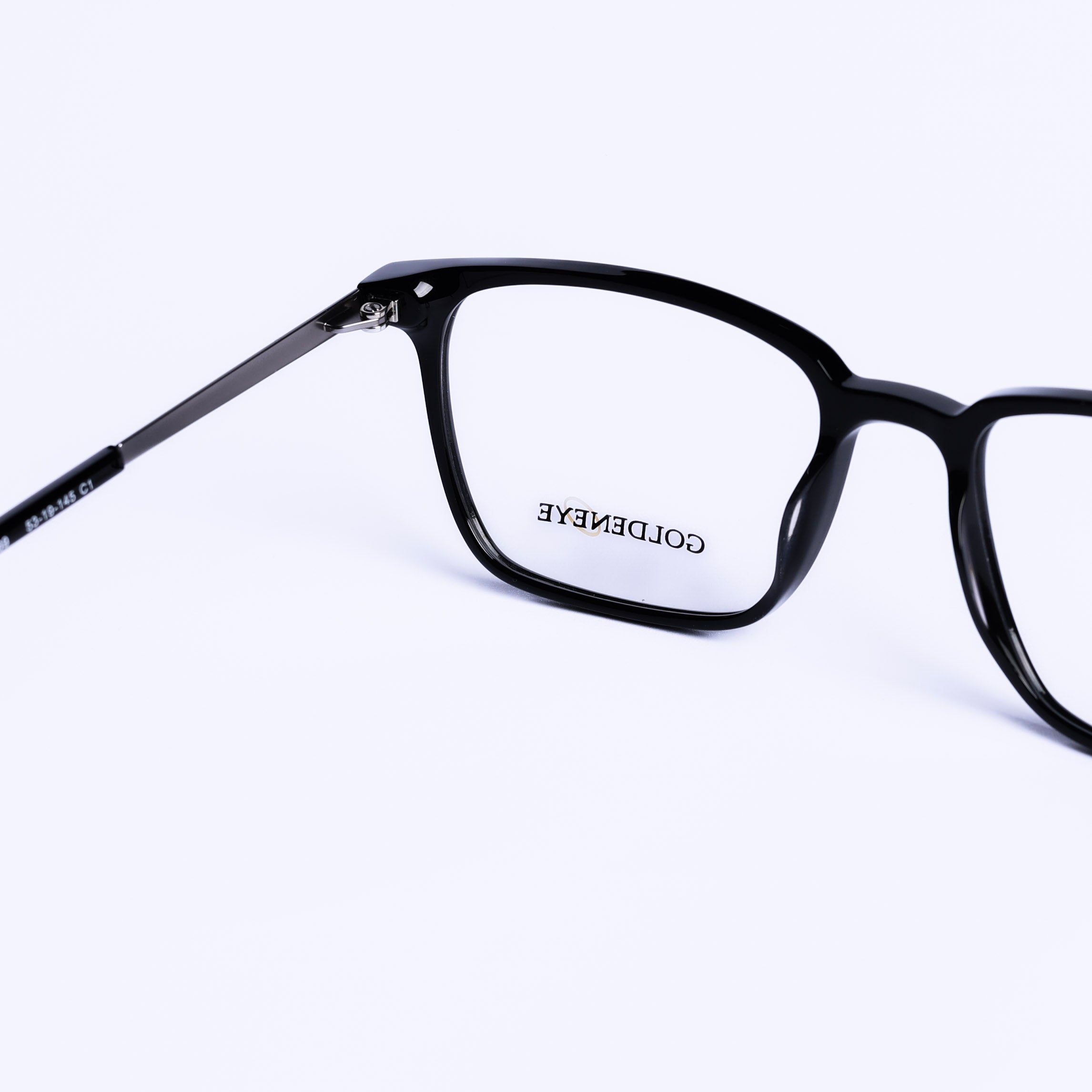 Square Black Eyeglasses