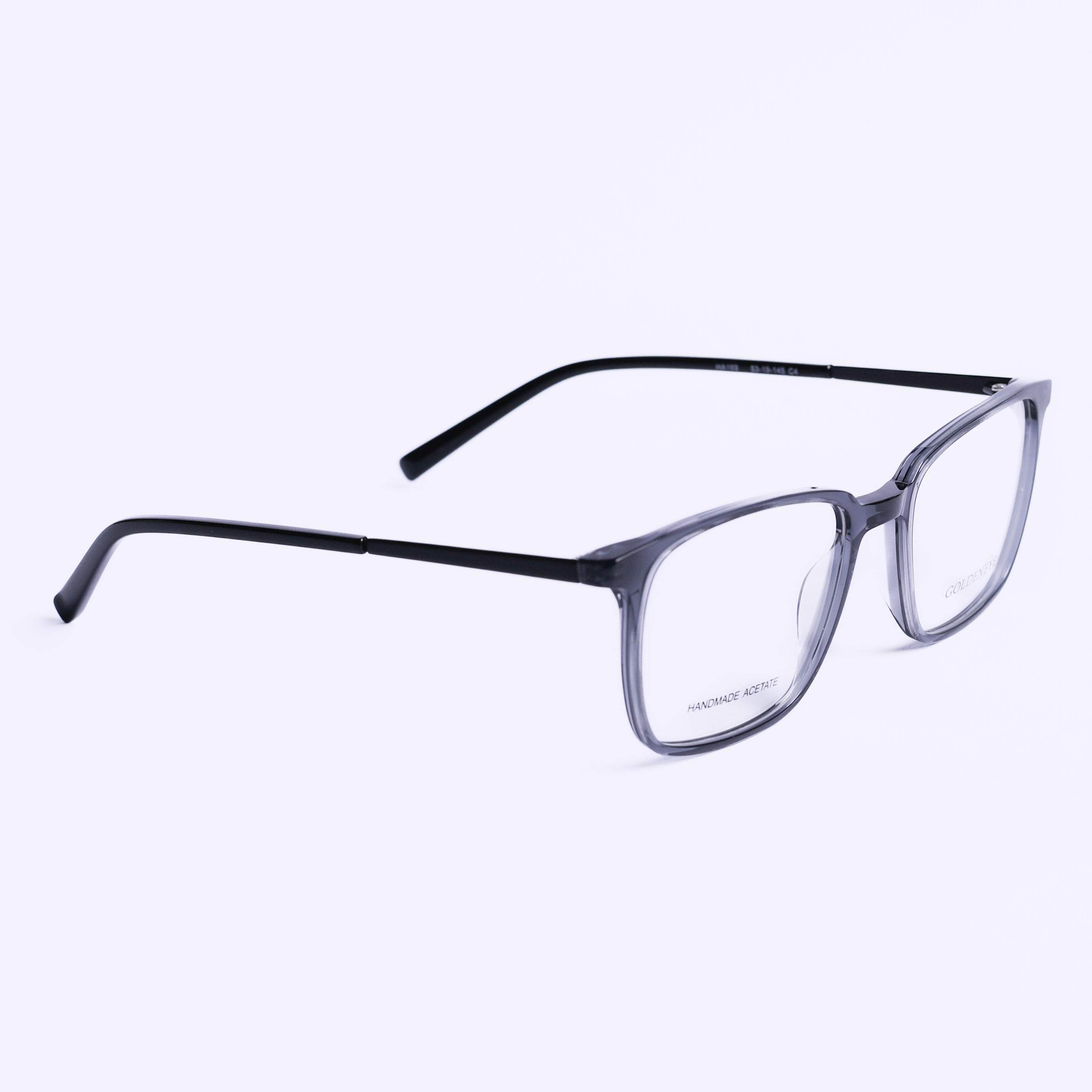 Square Gray Eyeglasses