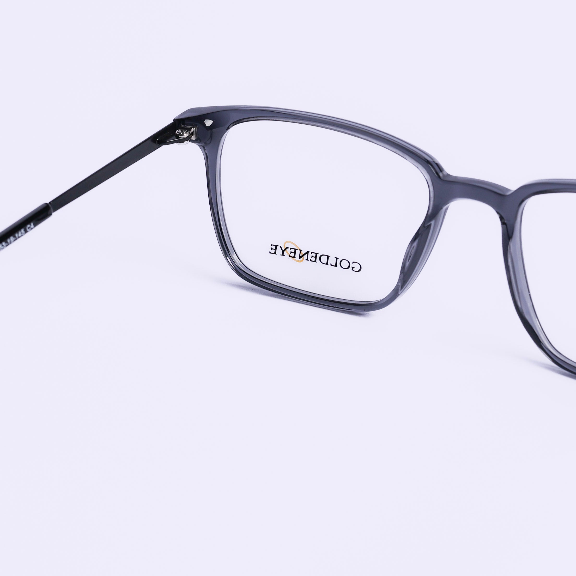 Square Gray Eyeglasses