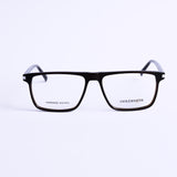 Square Dark Brown Eyeglasses