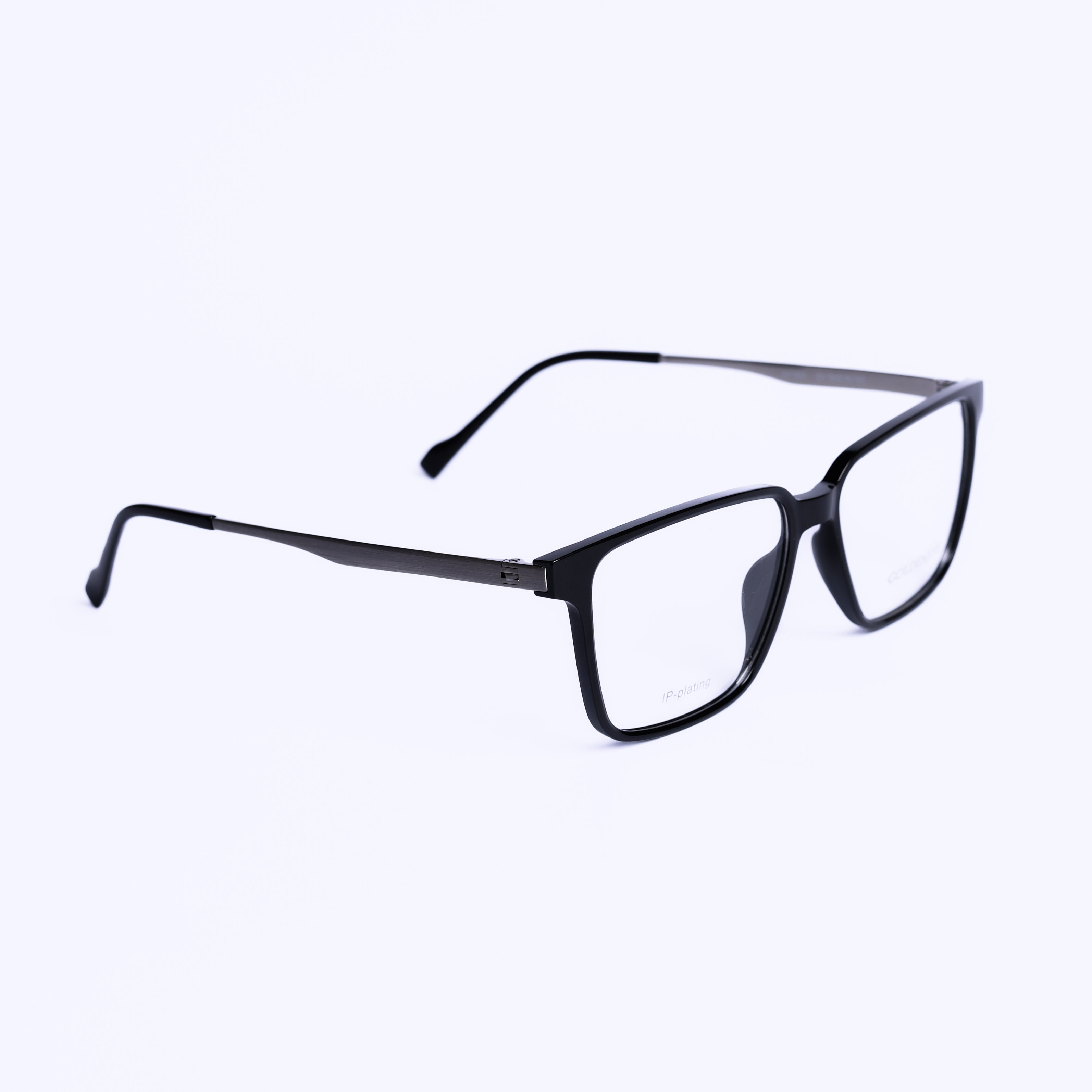 Square Black Eyeglasses