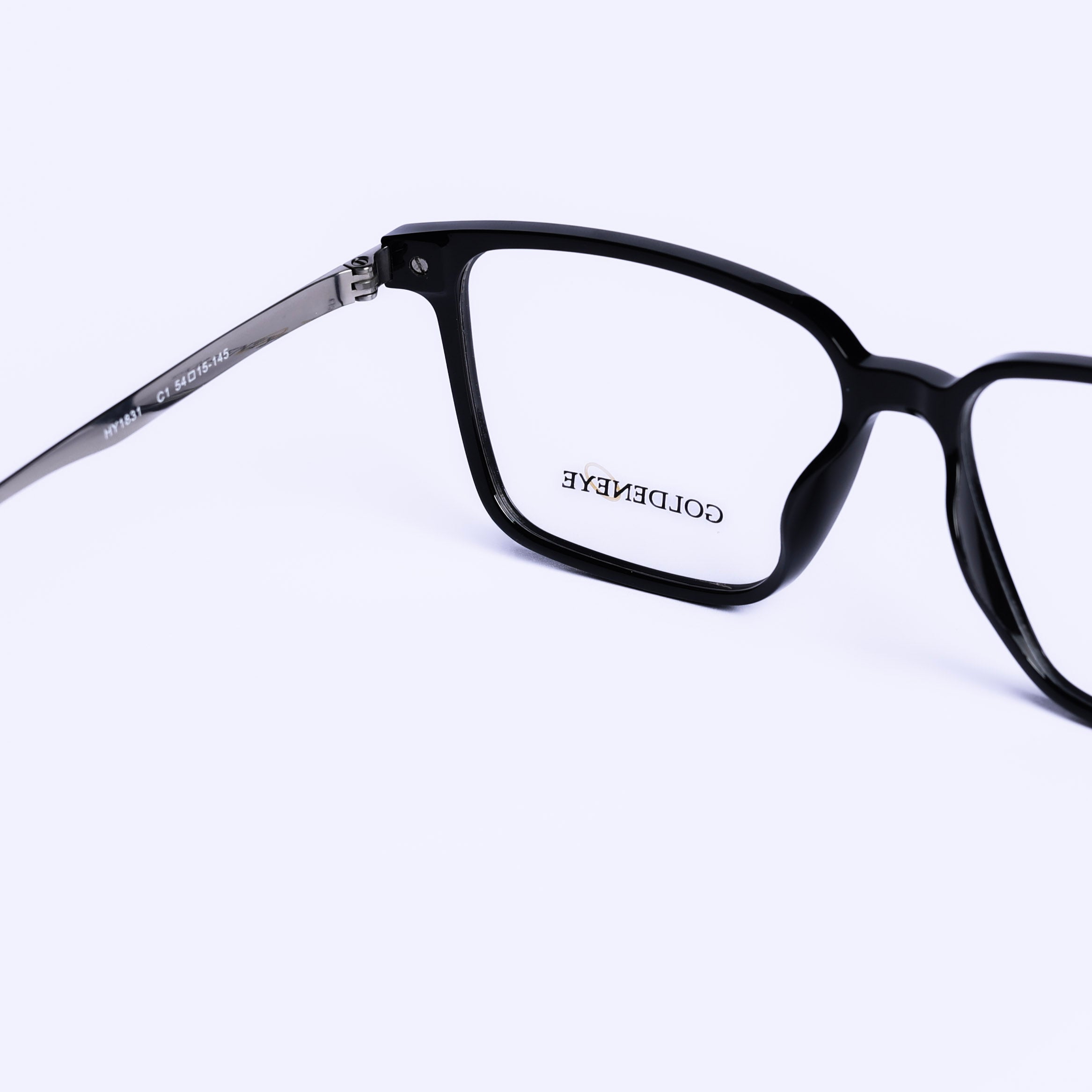 Square Black Eyeglasses