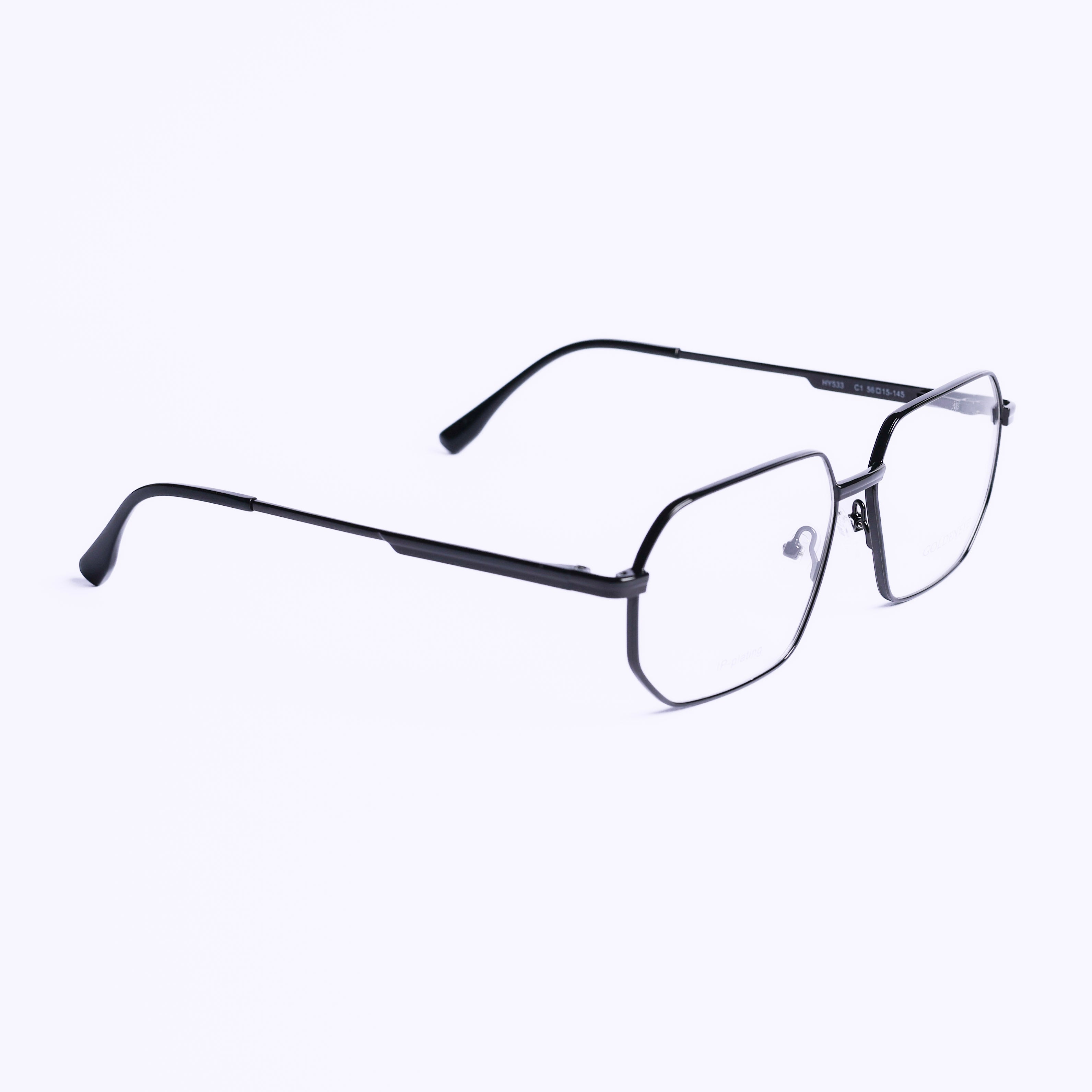 Square Black Eyeglasses