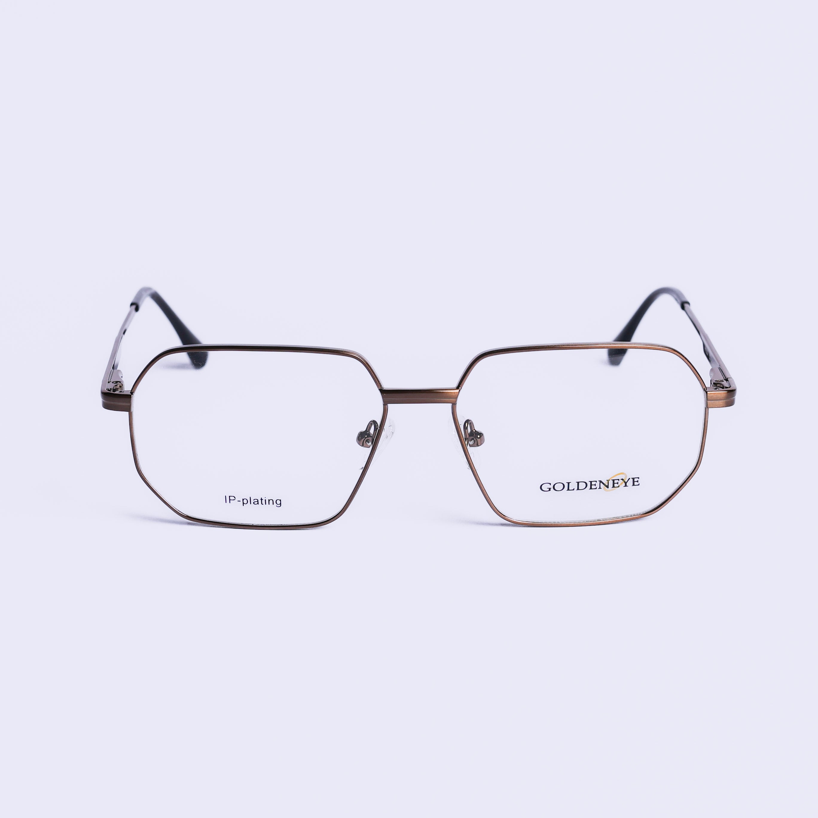 Square Brown Eyeglasses