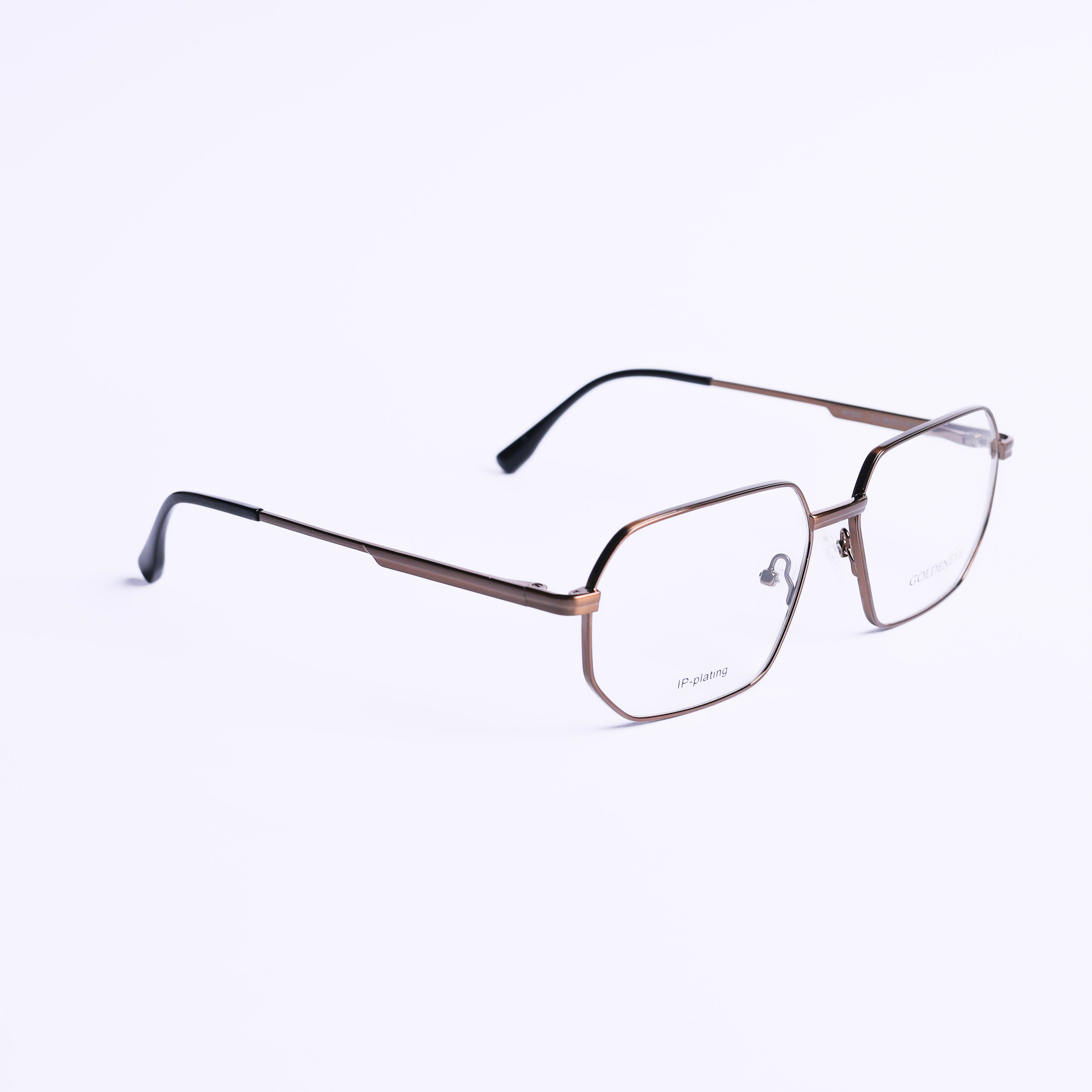 Square Brown Eyeglasses