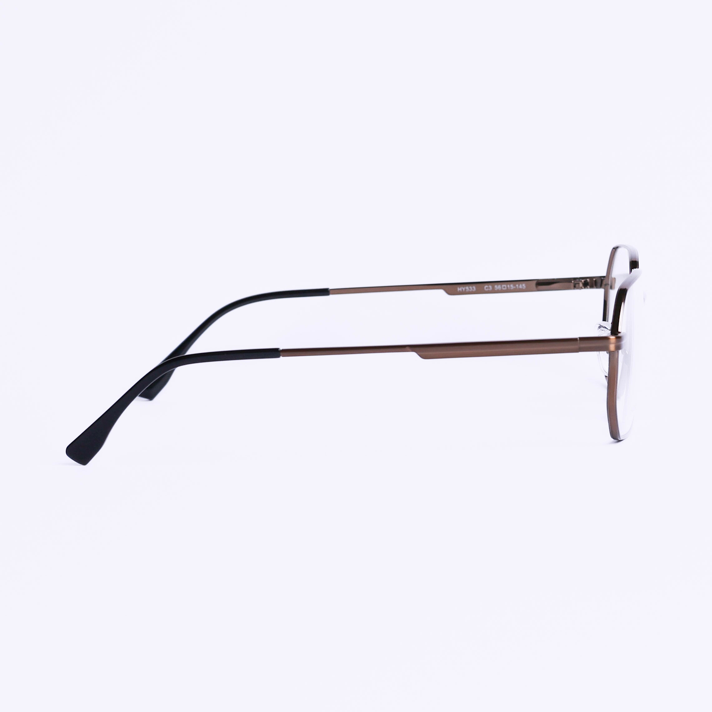 Square Brown Eyeglasses