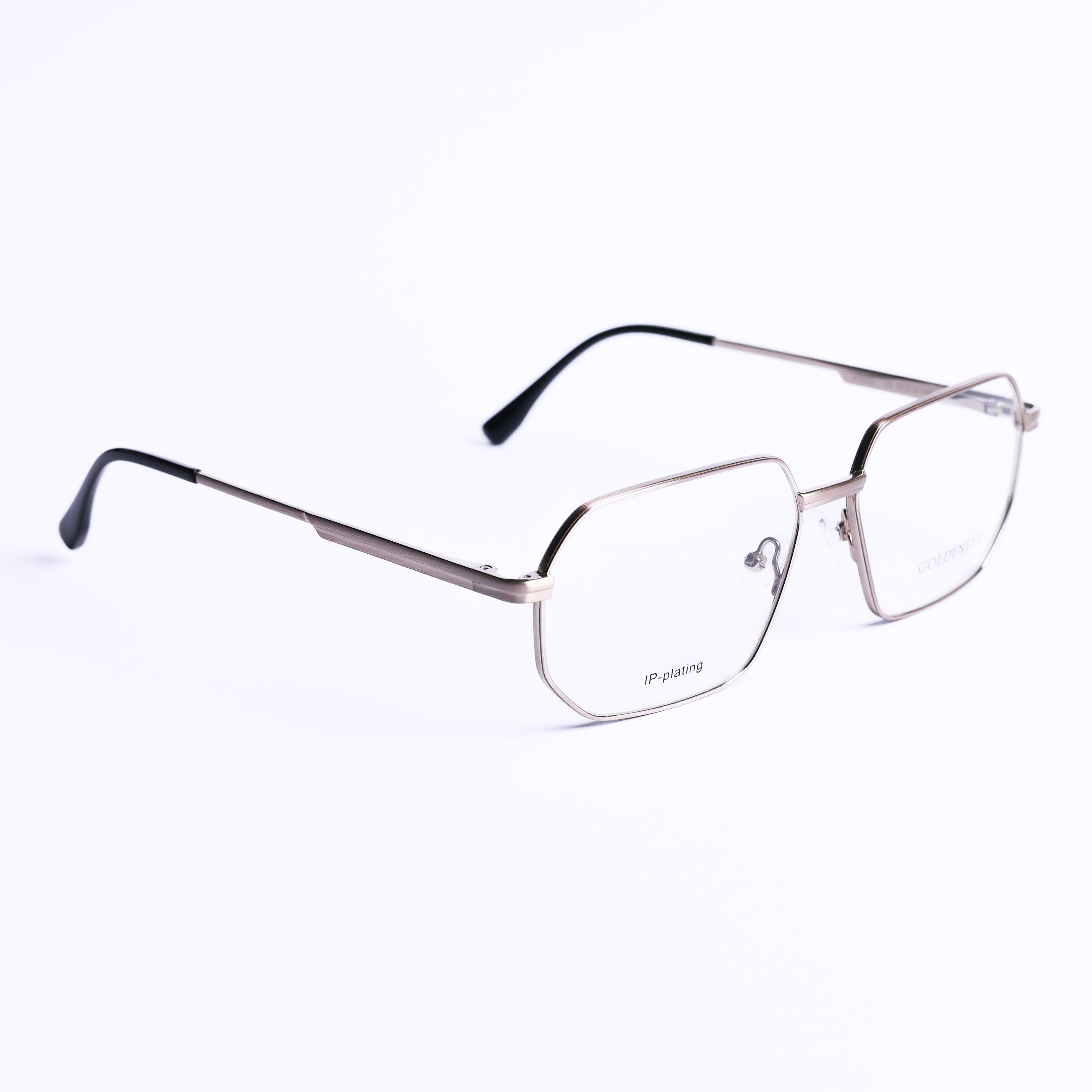 Square Gold Eyeglasses