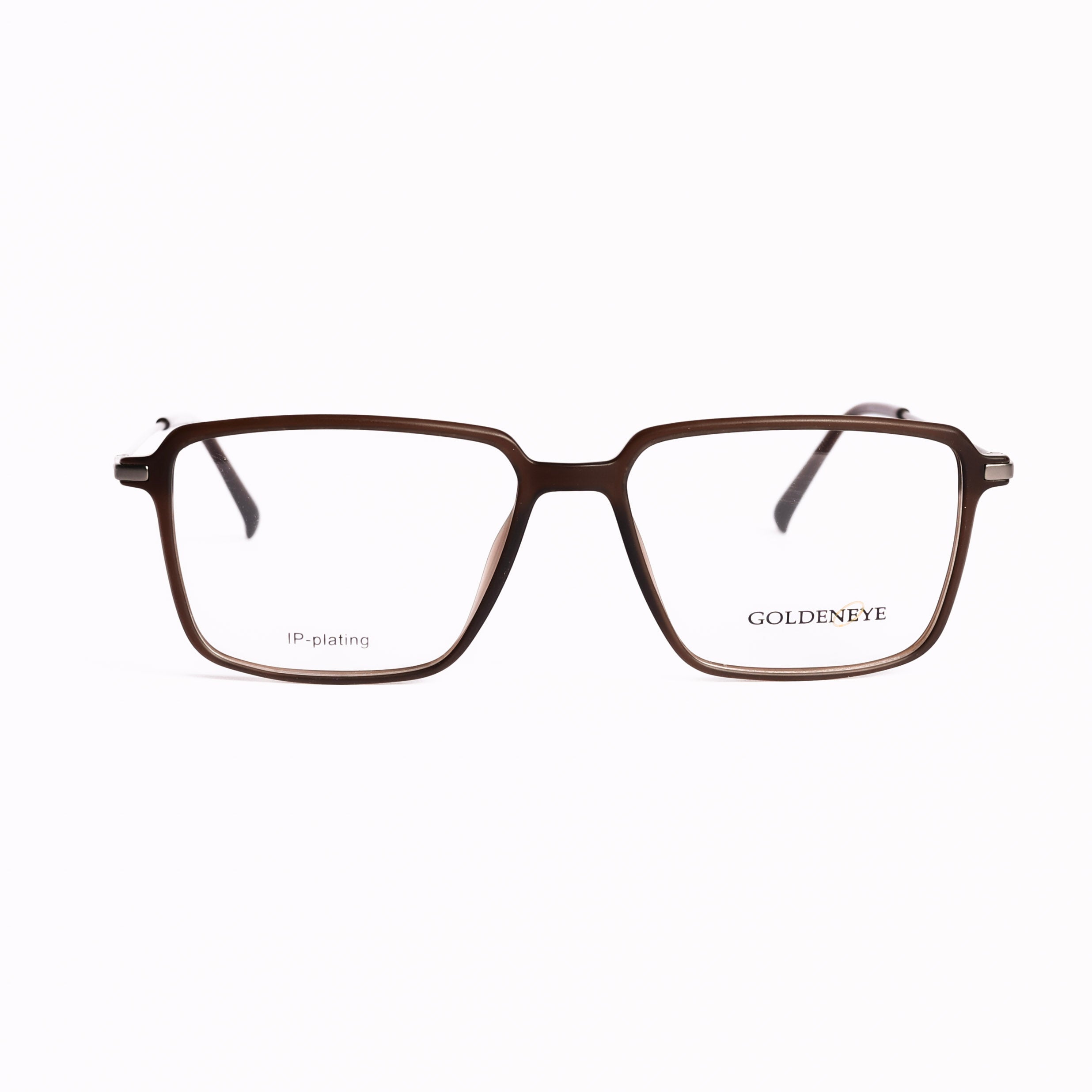 Square Brown Eyeglasses