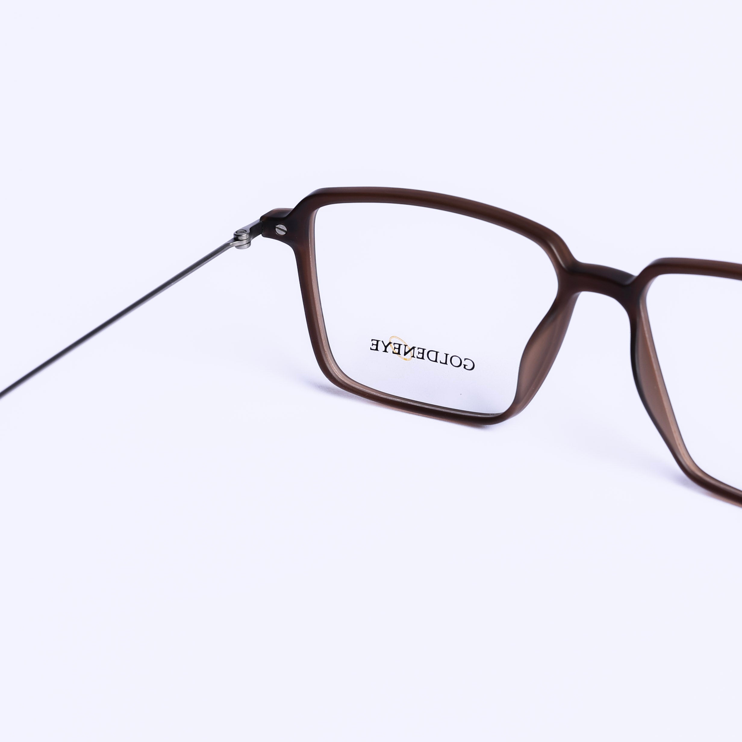 Square Brown Eyeglasses
