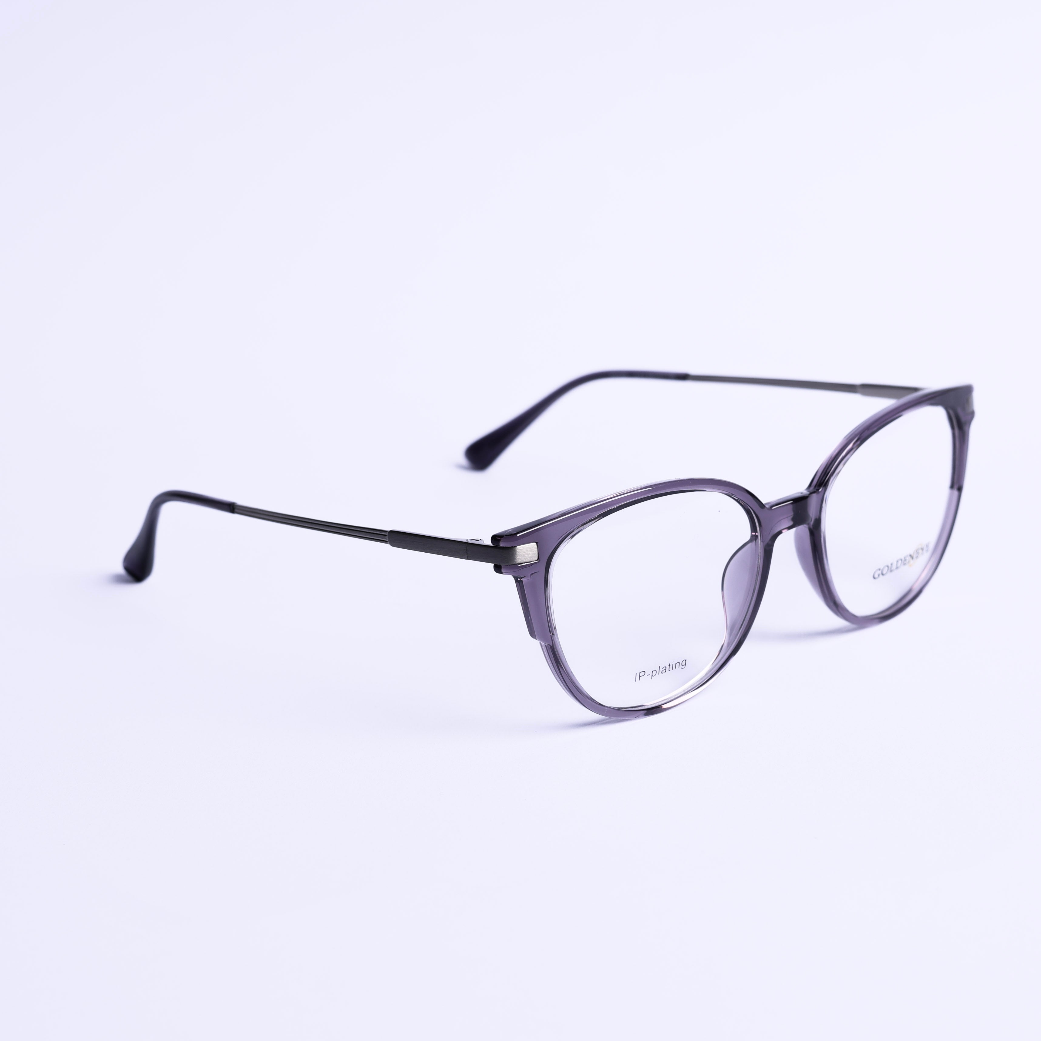 Cat Eye Purple Eyeglasses