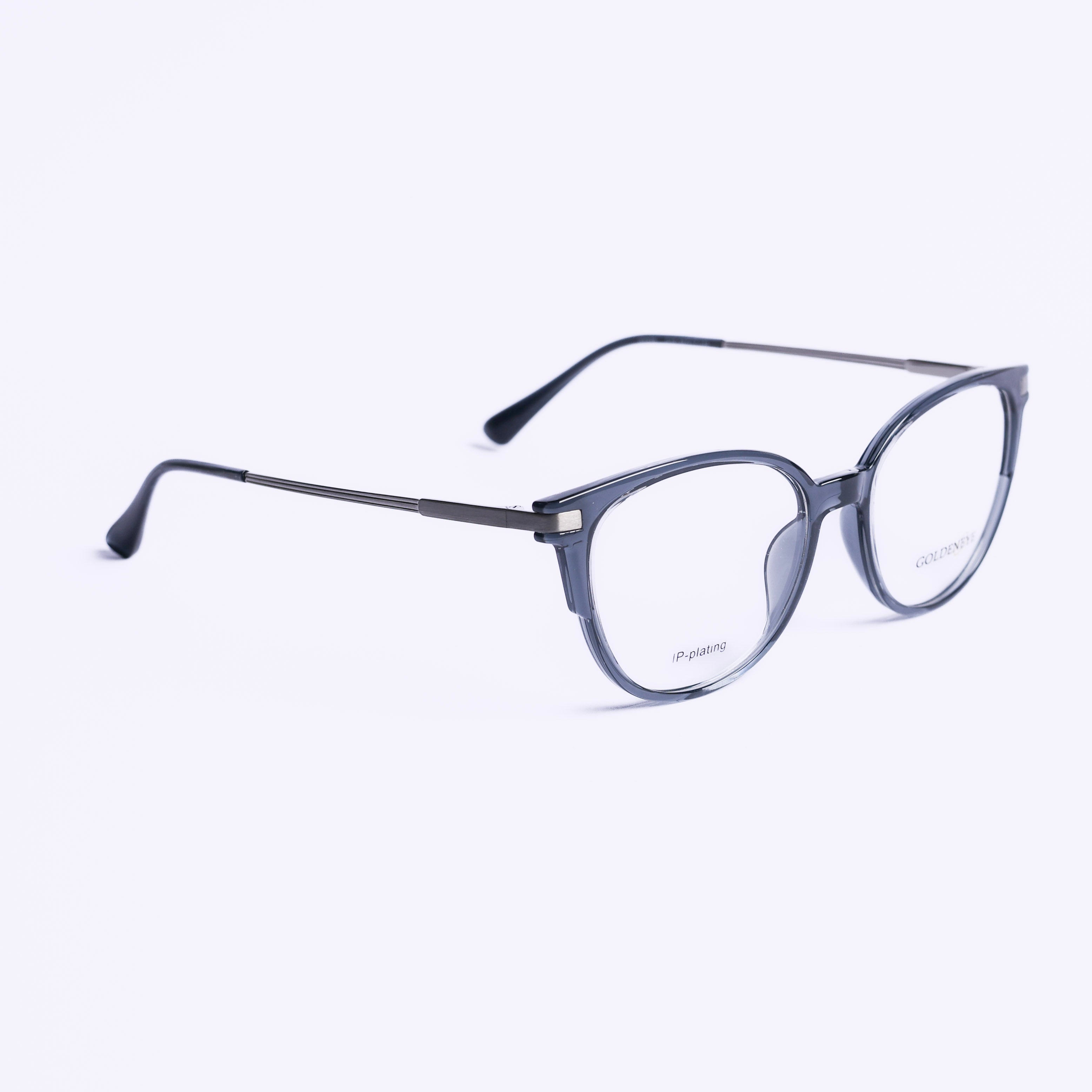 Cat Eye Gray Eyeglasses