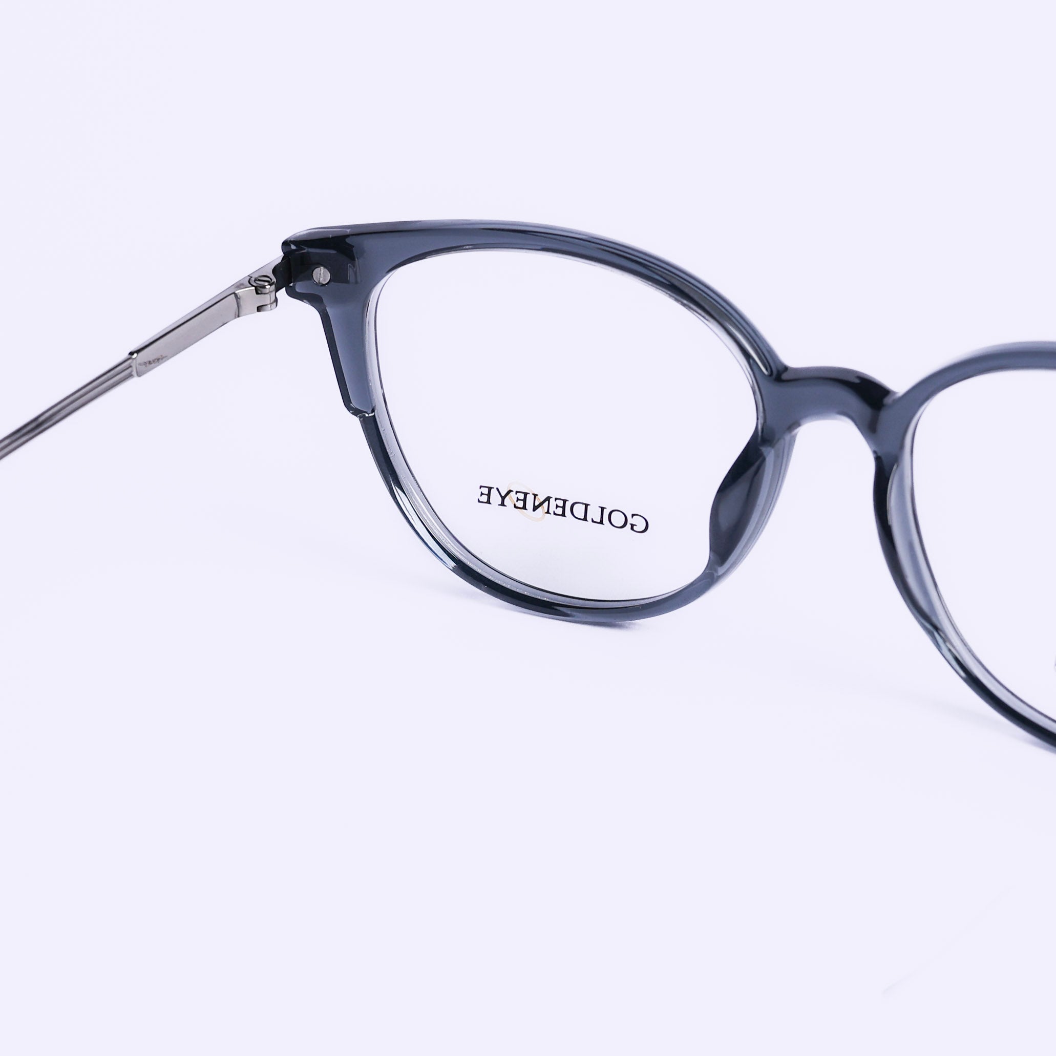Cat Eye Gray Eyeglasses
