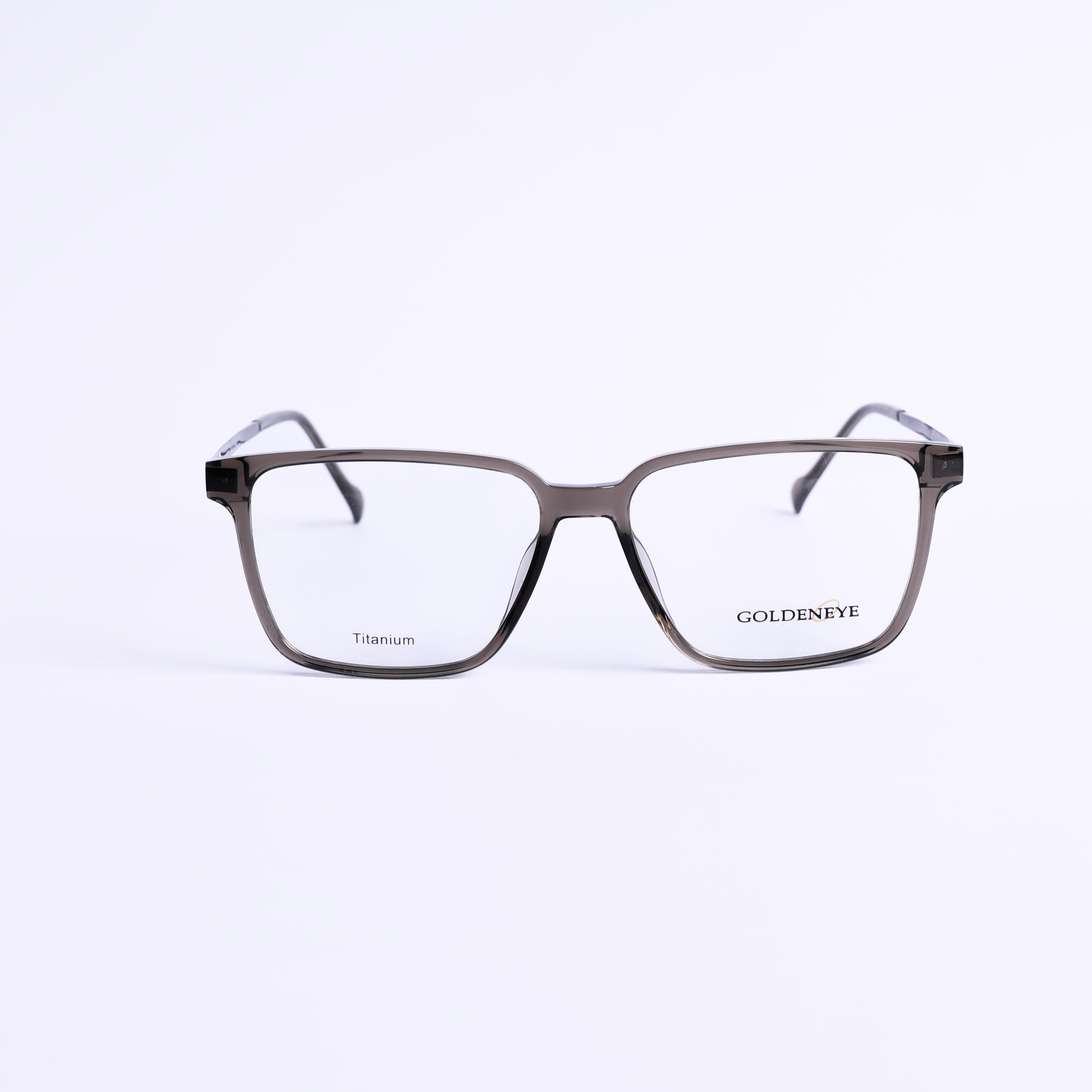 نظارات طبية مربع بني